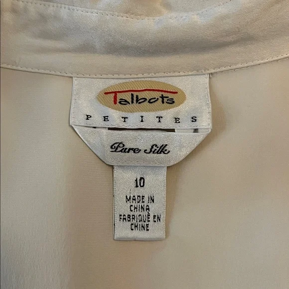 Talbot’s vintage silk blouse - Picture 4 of 5